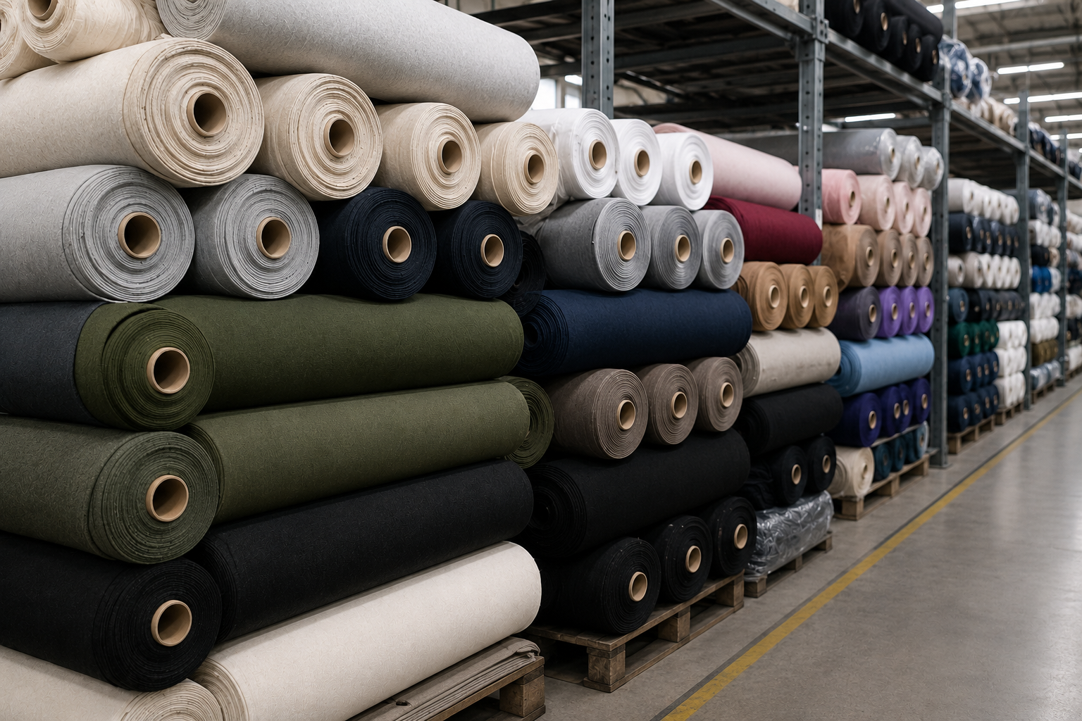Fabric Roll Ready for Production