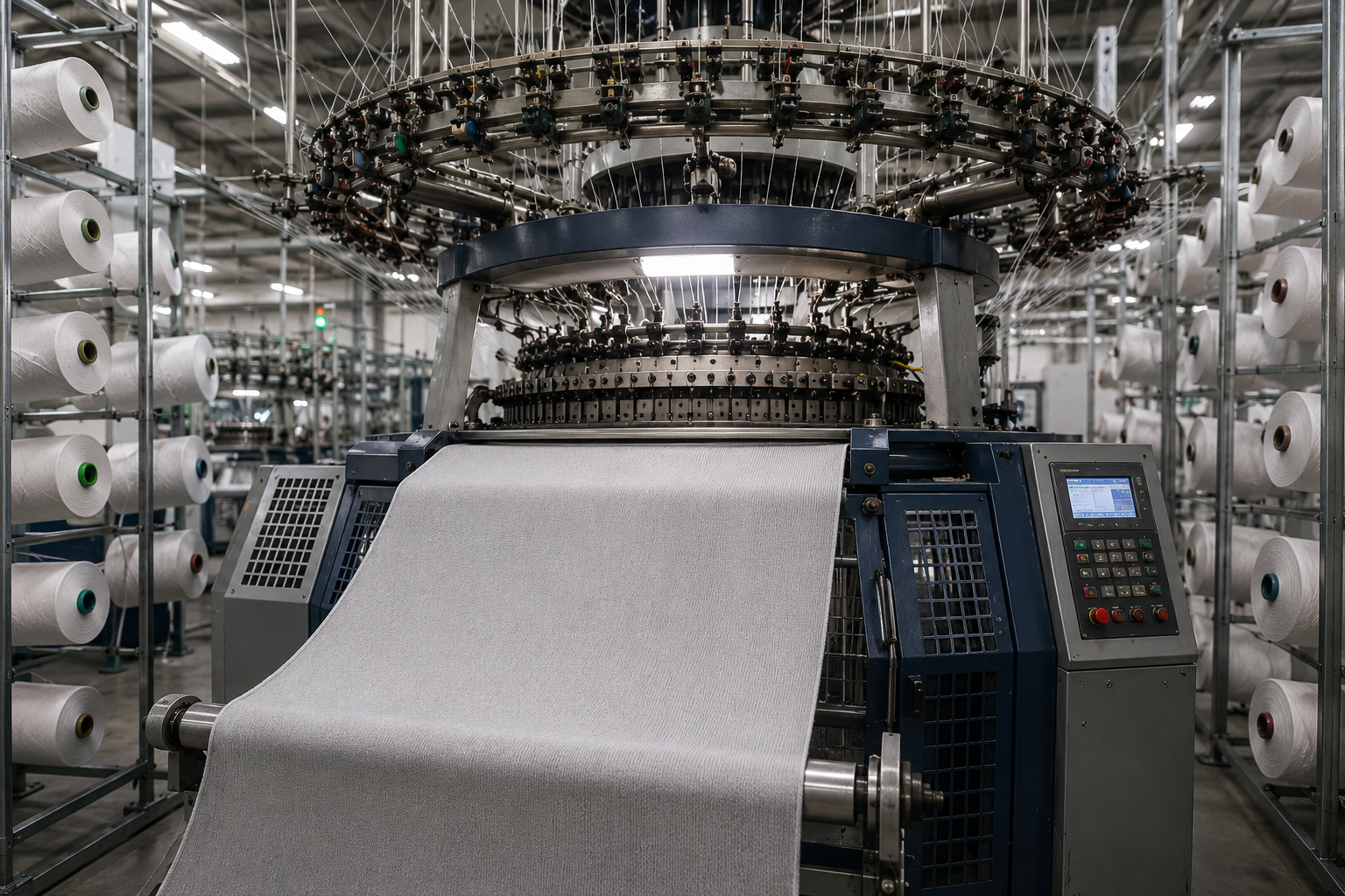 Knitting Floor circular looms